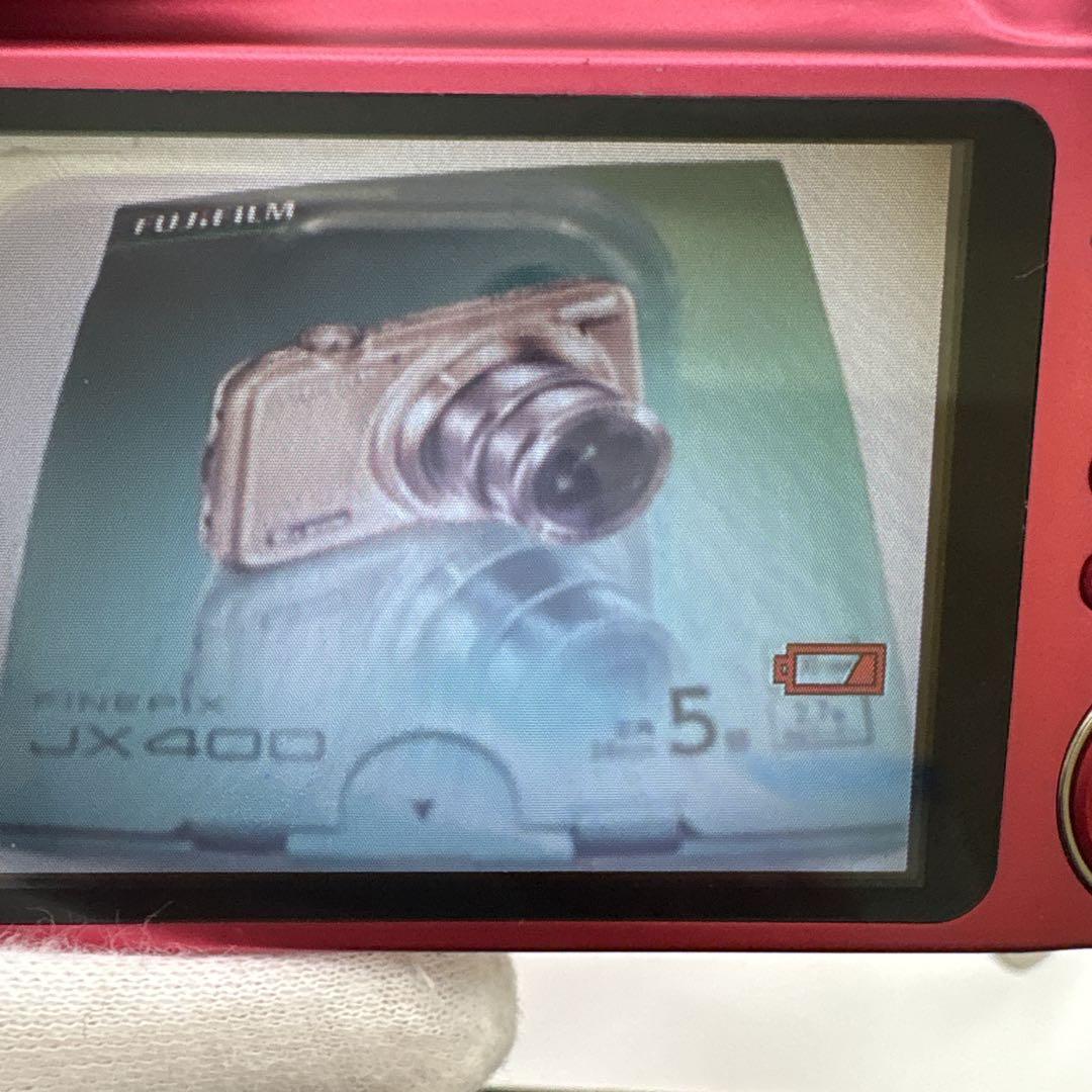 FUJIFILM FINEPIX JX400 レッド