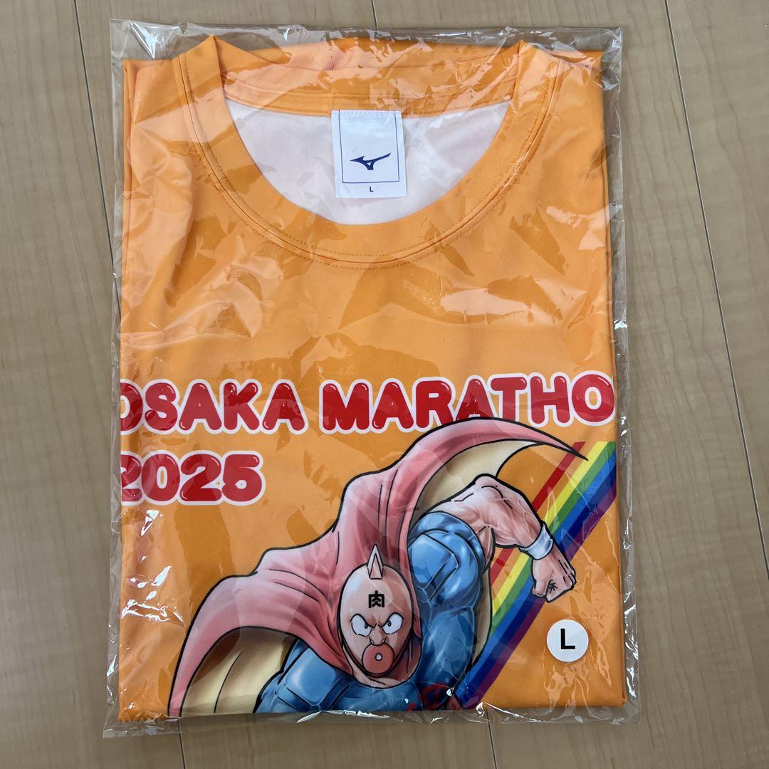 大阪マラソン2025 キン肉マンTシャツLサイズ・完走メダル（T