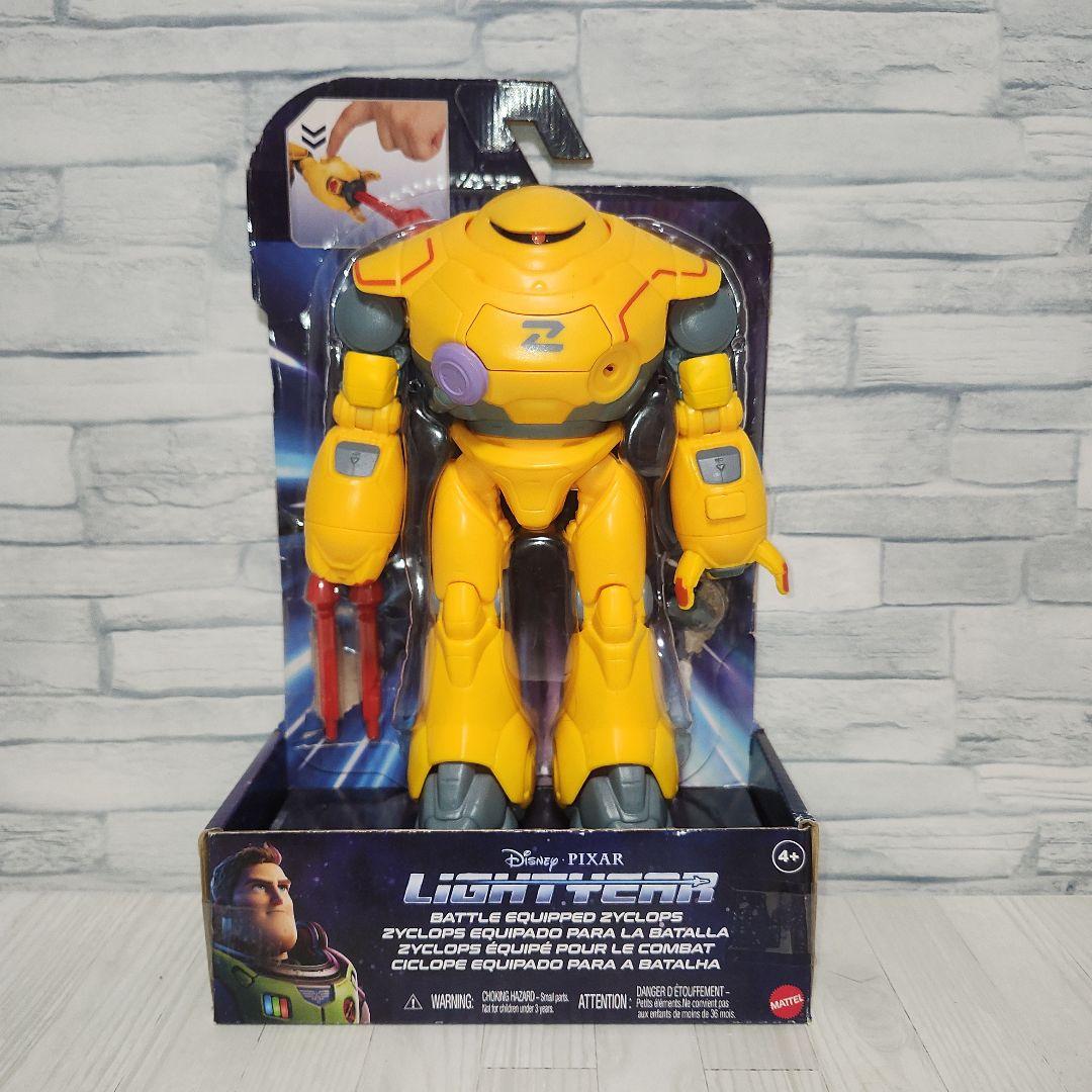 トイ ストーリー ライトイヤー バトル装備ザイクロプス アクションフィギュアMATTEL