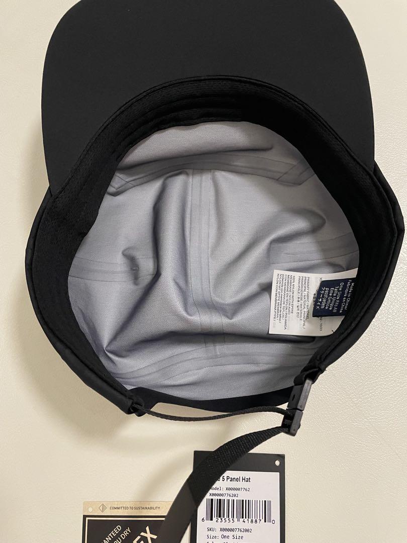 ARC'TERYX Gore 5 Panel Hat Black 完売