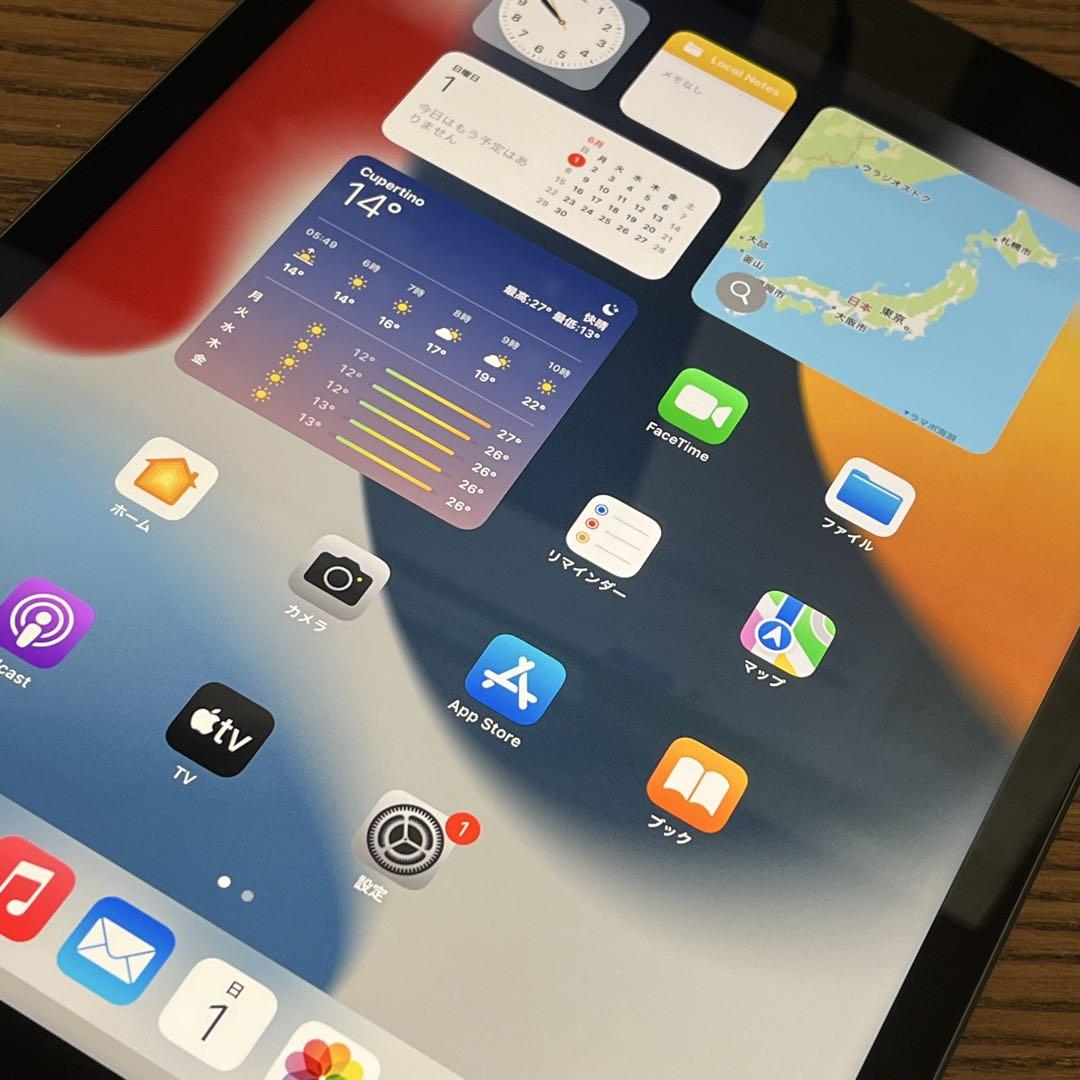 超美品 iPad 第9世代 セルラー 64GB スペースグレイ 3J350J-10