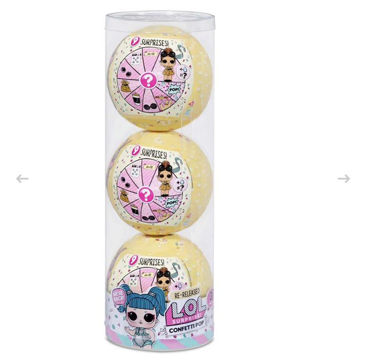 得価新作 LOL Surprise Confetti Pop 3 Pack RyNz5-m44782769860 超歓迎即納