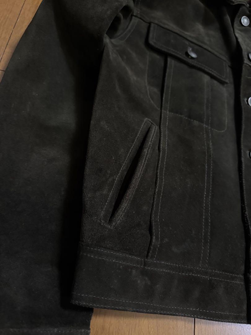 HARLEY DAVIDSON スウェード レザー トラッカージャケット S
