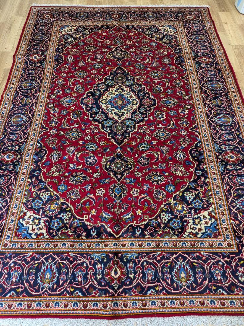 WNAS-100 ナイン産ペルシャ絨毯 94×70cm｜ペルシャ絨毯