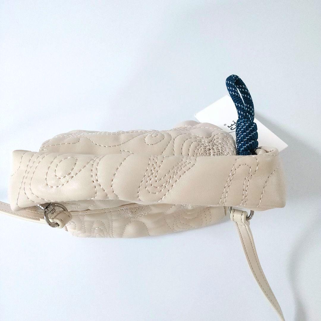 未使用品 エフシーイー ミニポーチ ショルダー 24AW アイボリー
