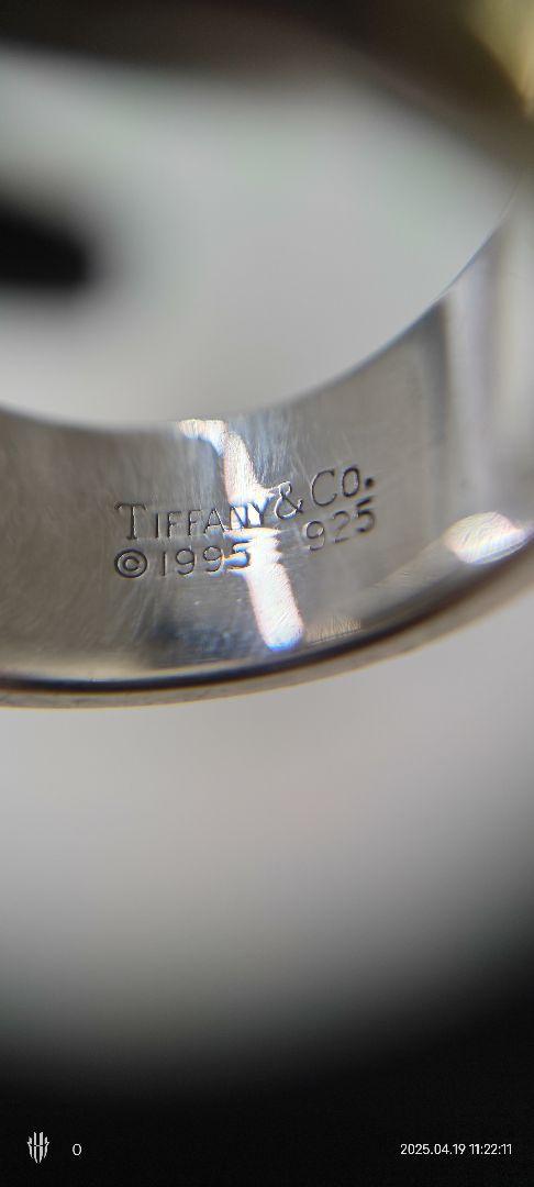 S*】様 Tiffany ダブルライン 925 リング 1995