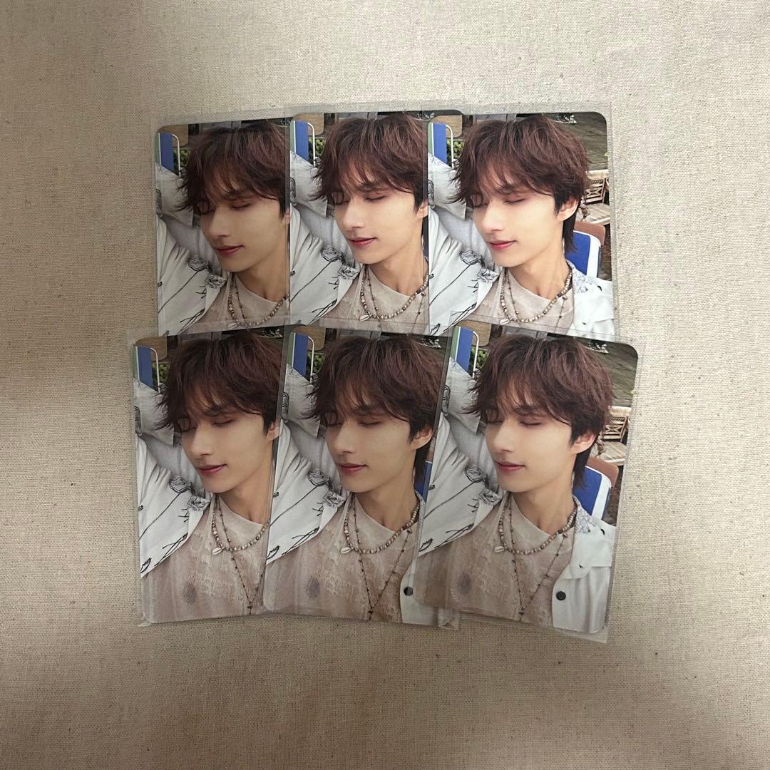 ジュン shopee kpopmerch 6枚 セット トレカ ラキドロ