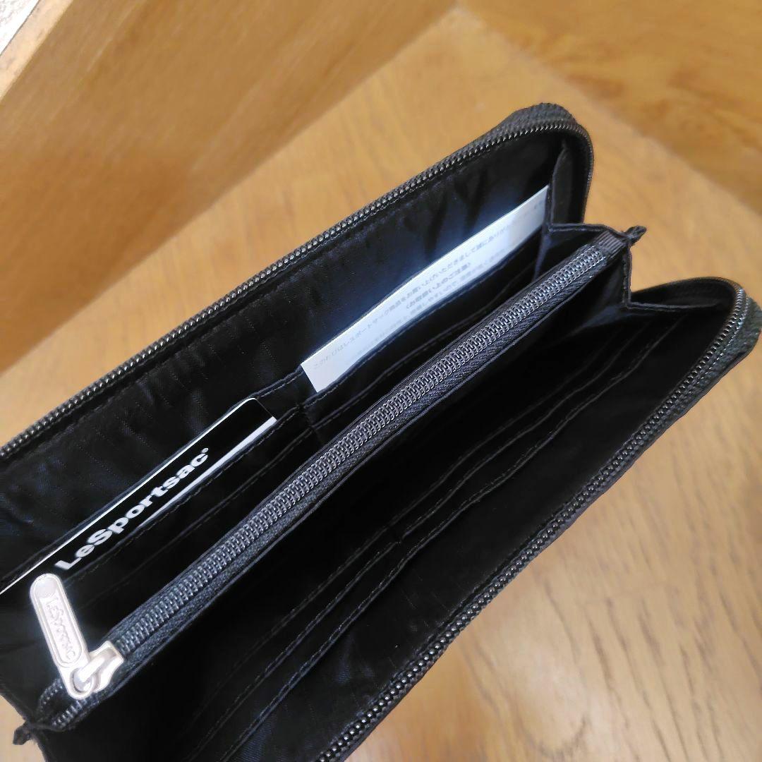 【新品未使用】レスポート サック　ブラック 長財布