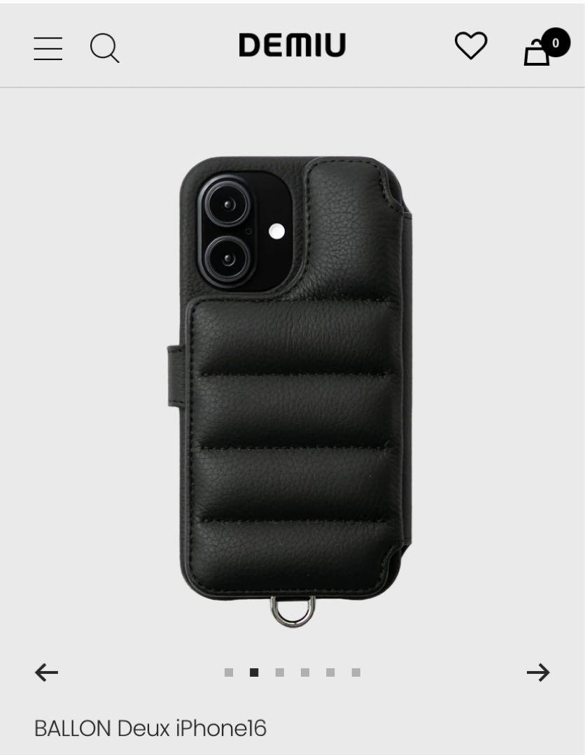 新品未使用　DEMIU iPhone16 ケース DEMIU iPhoneケース iPhone16 新品未使用