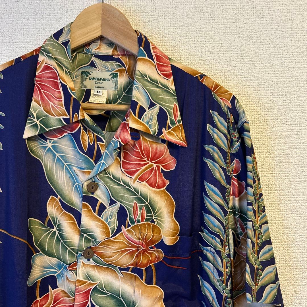 90s デッドストック　未使用　ハワイ　レーヨンシャツ　ヴィンテージ