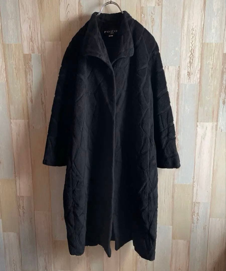 超希少 90s vintage アルパカ ロング コート ネイビー 古着 超希少 90s vintage アルパカ ロング コート ネイビー 古着