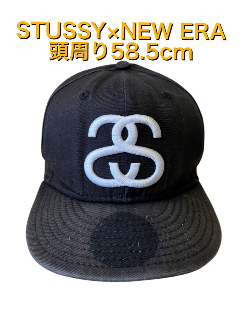 2015 STUSSY × NEW ERA シャネルロゴ キャップ 黒 xpv
