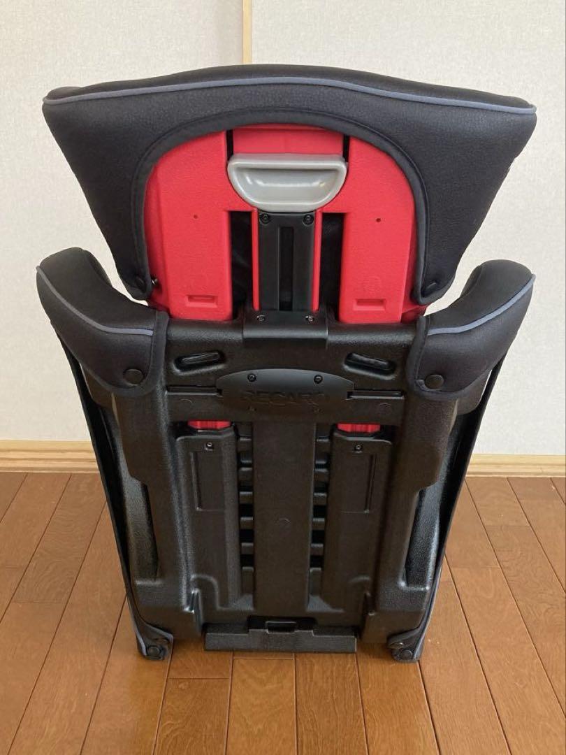 RECARO ジュニアシート ブラック カップホルダー付き