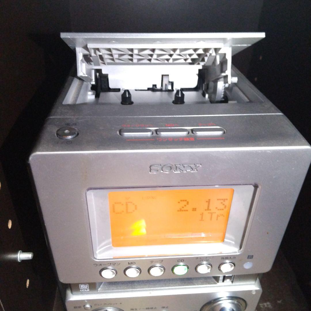 SONYのUSBCDカセットテープコンポスピーカーセット