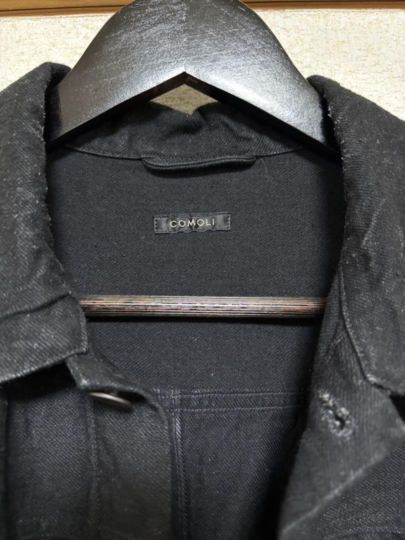 23AW】COMOLI デニムジャケット 2 美品 タグ付き コモリ Gジャン