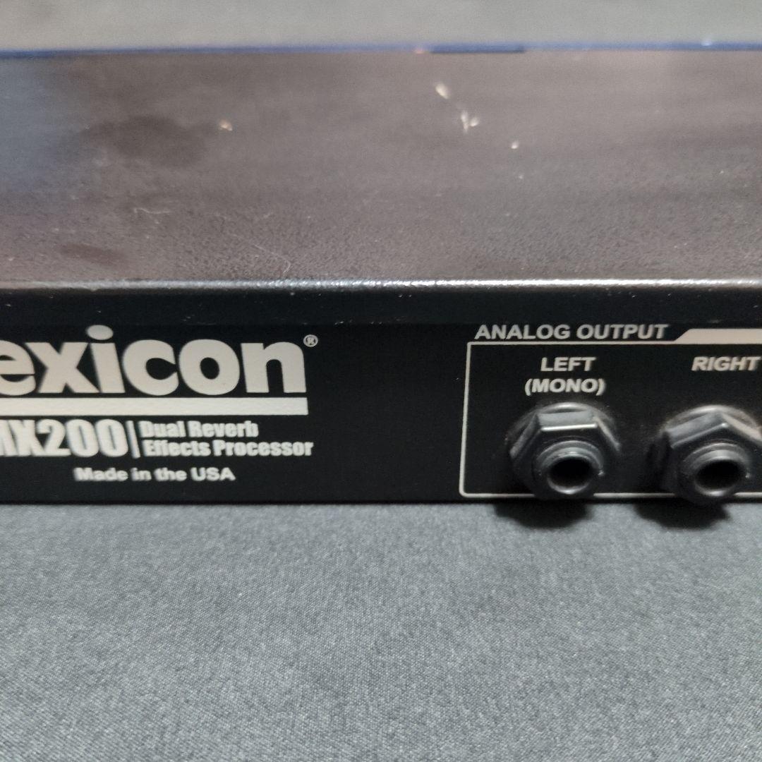 Lexicon MX200 デュアルリバーブ・エフェクトプロセッサー