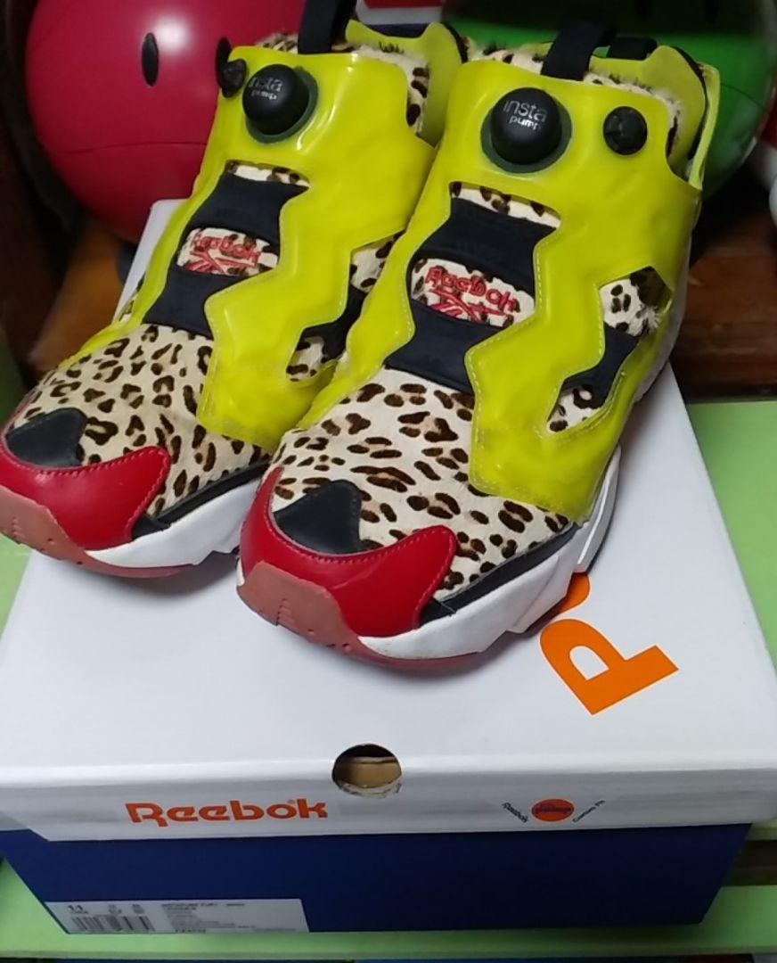 Reebok　ポンプフューリー　レオパード