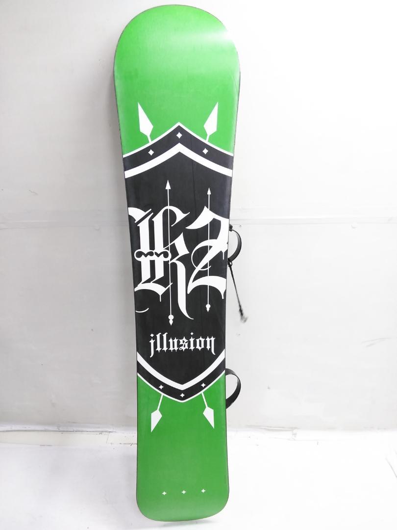 激安 K2 ILLUSION 150cm ビンLサイズ スノーボード 3点セット