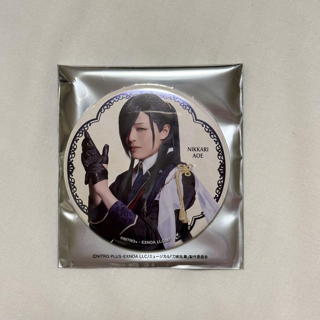刀剣乱舞刀ミュ乱舞音曲祭缶バッチにっかり青江蜻蛉切鬼丸国綱
