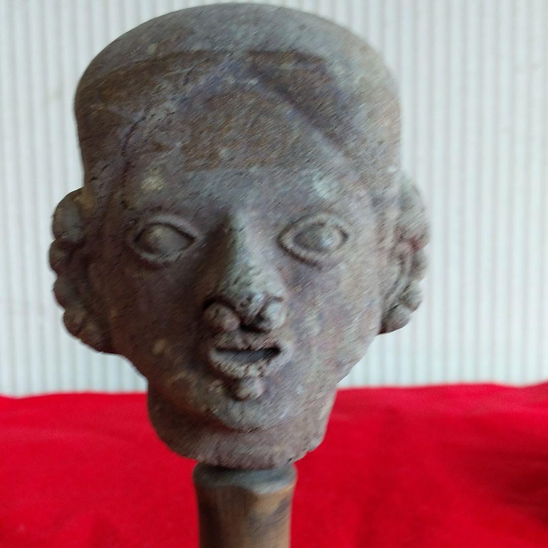 中南米頭部土偶土器男女