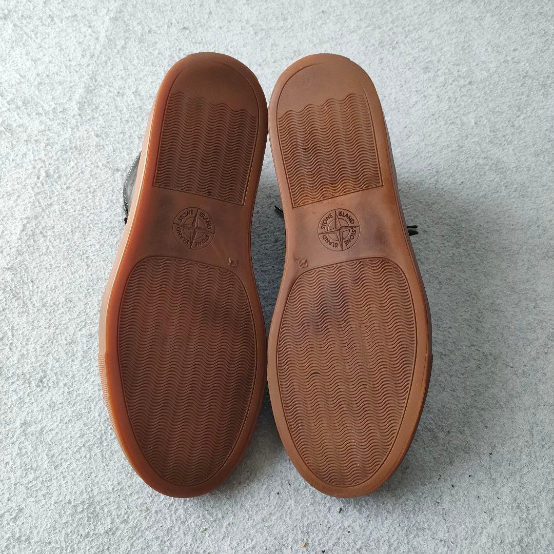 Stone Island × DIEMME レザー ハイカット スニーカー26cm STONE ISLAND OLIVIERBERNSTEIN_COM