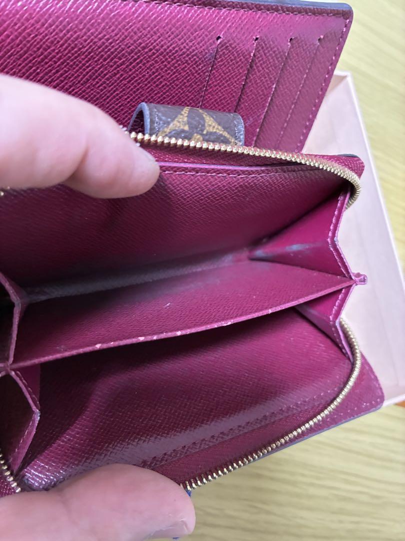 Louis Vuitton 二つ折り財布 ダークブラウン/ピンク Louis Vuitton 二つ折り財布 ダークブラウン/ピンク - メルカリ