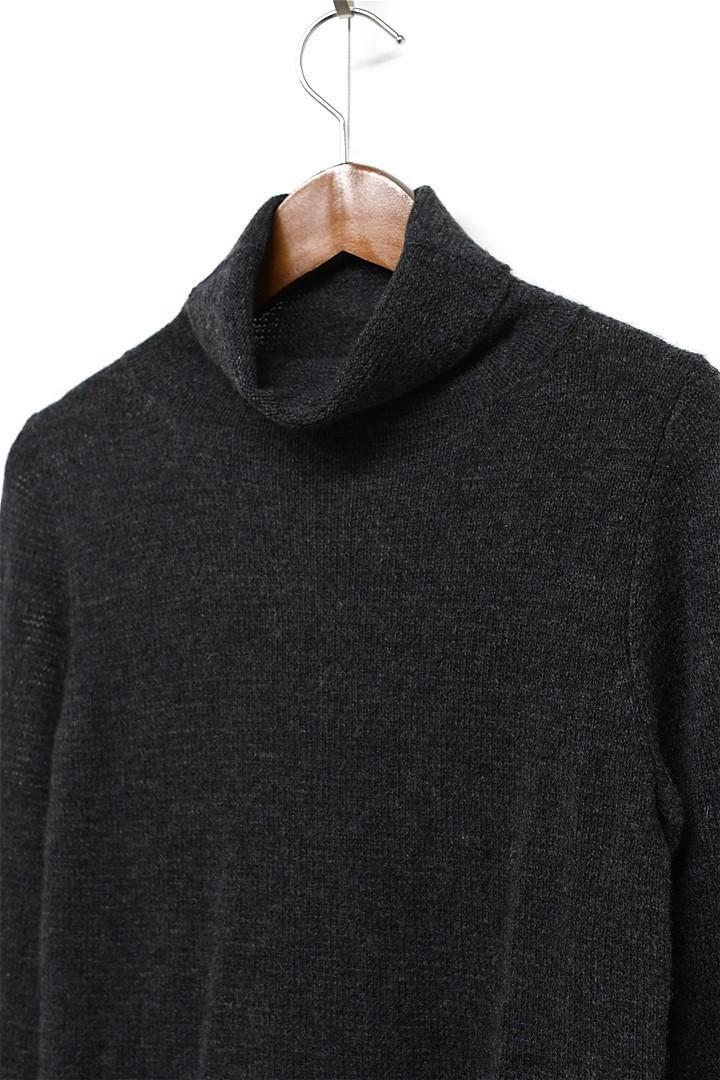 極美品 ザノーネ 5G カシミヤ● ウール ニット 干場 グレー ZANONE(ザノーネ) CHIOTO Cashmere (キョウト カシミア) ミドル