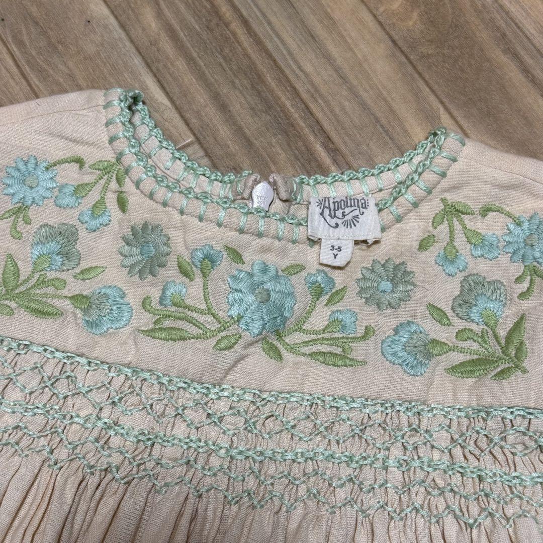 apolina アポリナ Dora Dress Milk 3-5yΩ