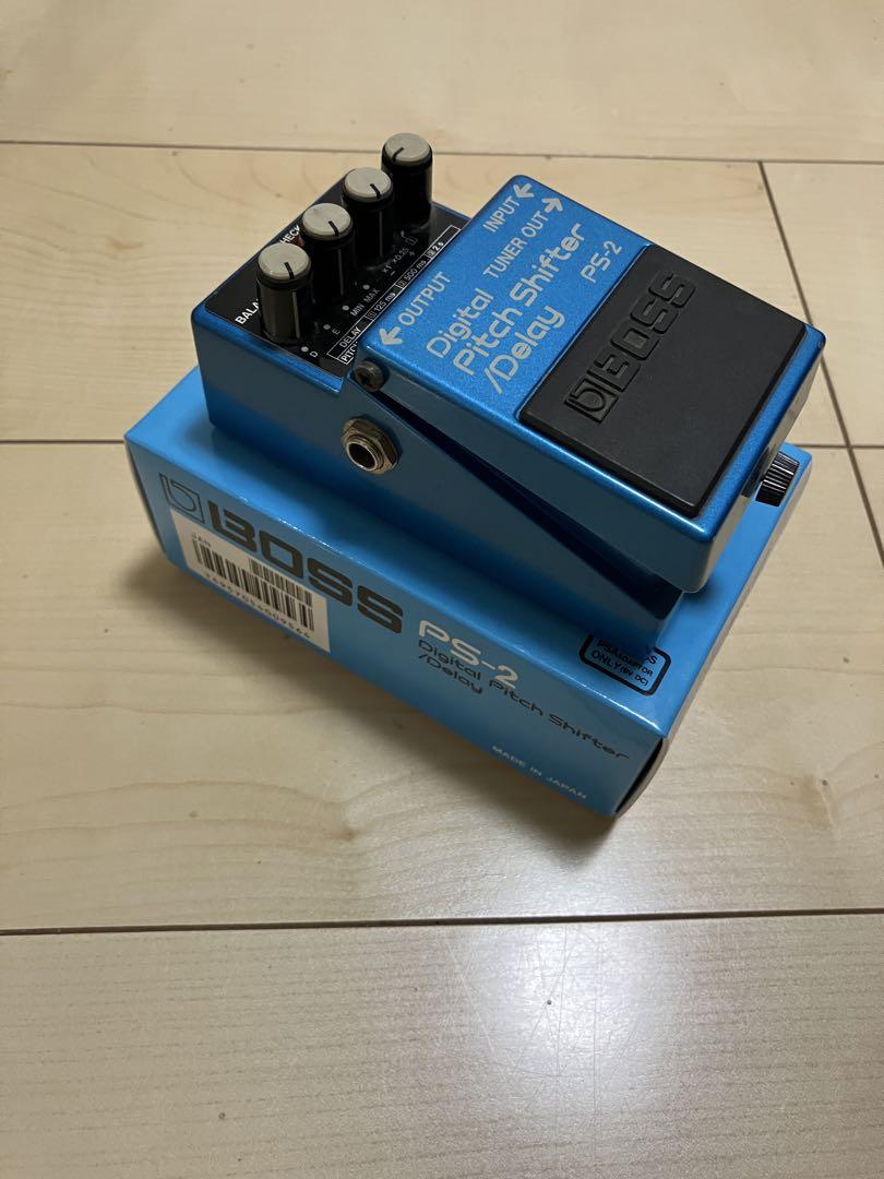 (美品箱付き)1990年頃製BOSS デジタルピッチシフター/ディレイ PS-2