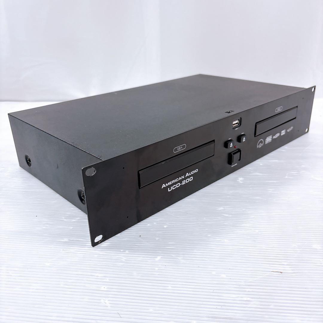 【美品】アメリカンオーディオ デュアルCDプレーヤー UCD-200 CDJ 【美品】アメリカンオーディオ デュアルCDプレーヤー UCD-200 CDJ