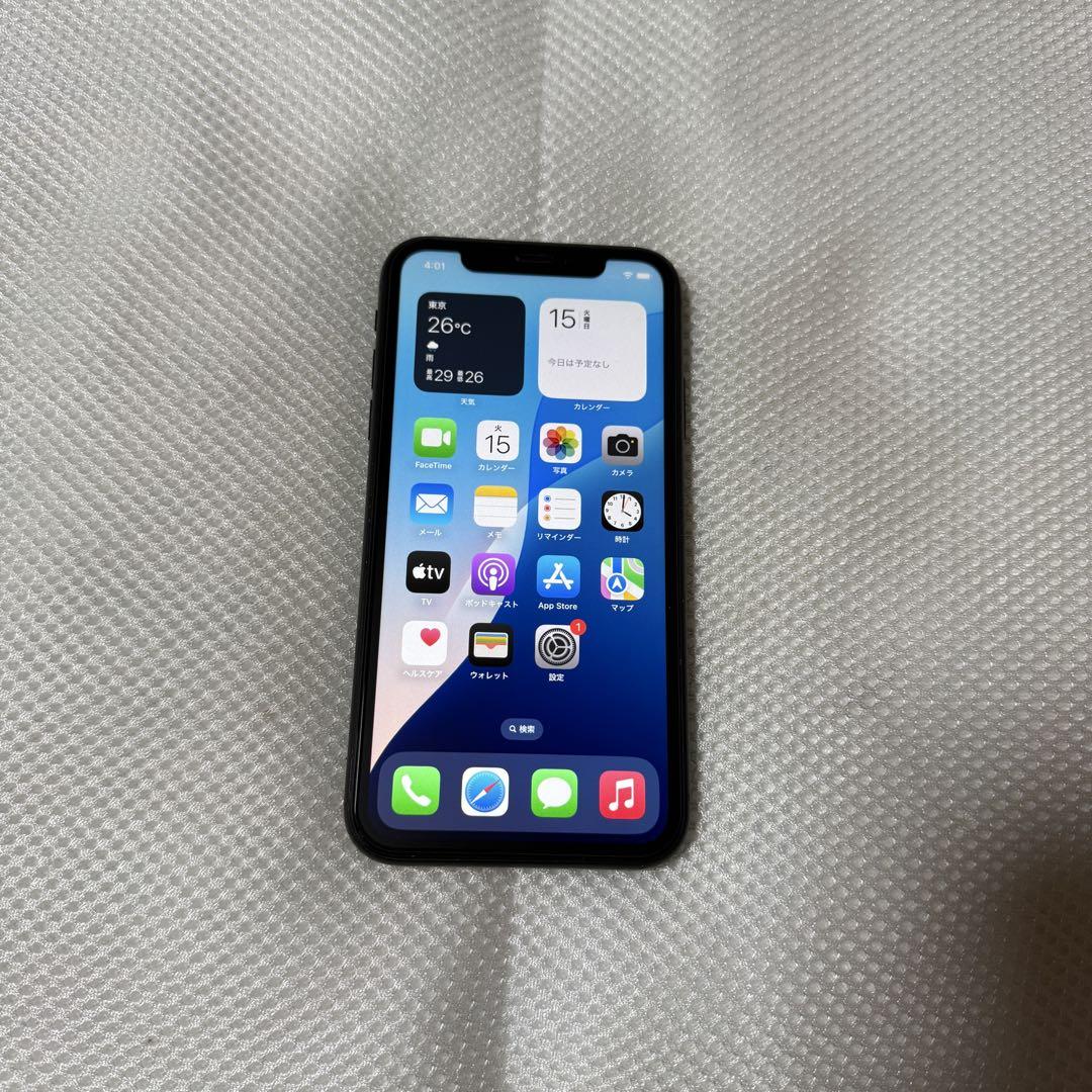 ⭐︎SIMフリー iPhoneXR 128GB ブラック バッテリー容量100