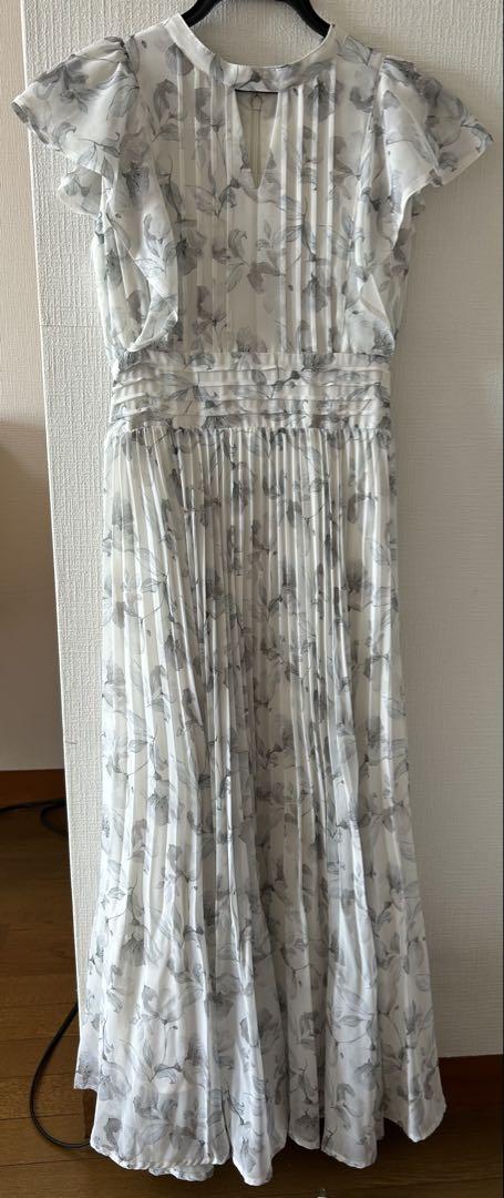 rose muse floral print pleats dress ロゼミュ