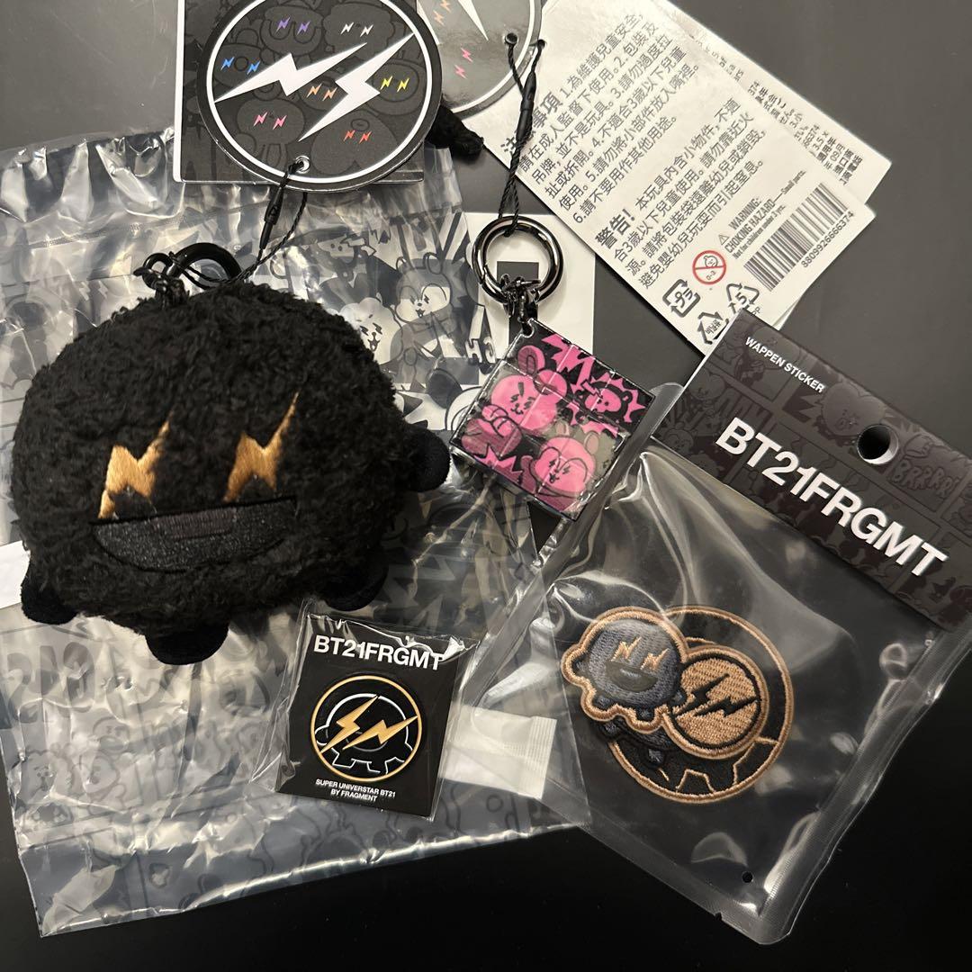 BT21 X FRAGMENT WAPPEN SET  SHOOKY ユンギ