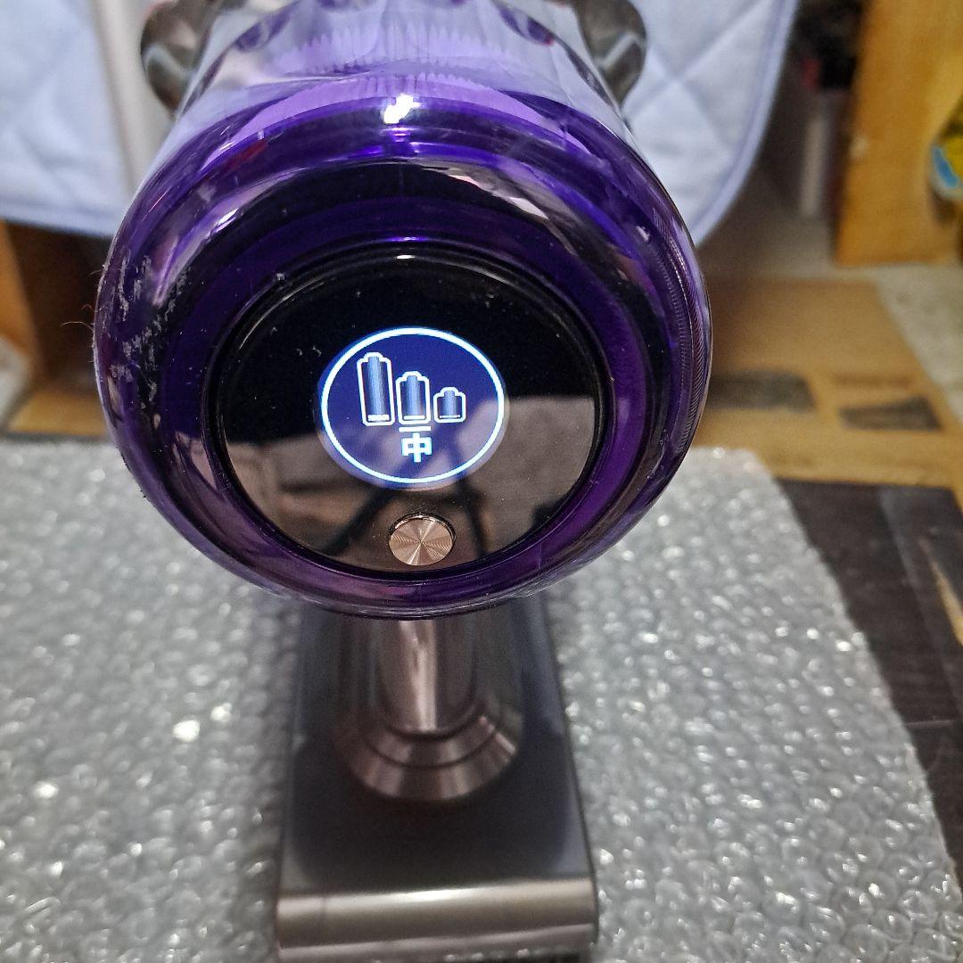 Dyson 掃除機 紫色 充電スタンド付