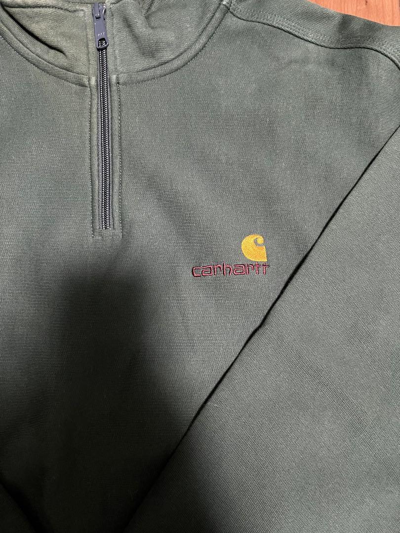 carhartt ハーフジップスウェット