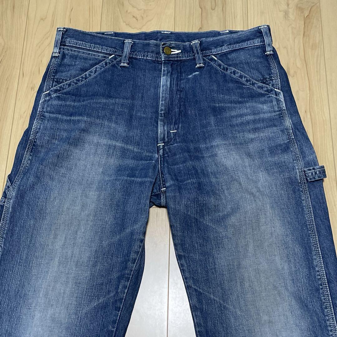 LEE リー デニムペインターパンツ ワーク ワイドシルエット W29 LEE リー デニムペインターパンツ ワーク ワイドシルエット W29
