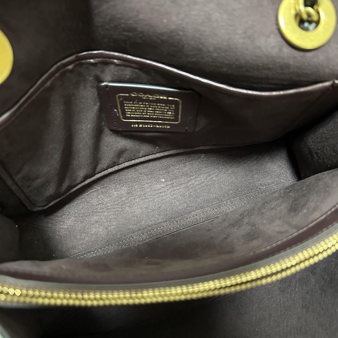 COACH コーチ パーカー 26852チェーン ハンドバッグ ターンロック COACH コーチ パーカー 26852チェーン ハンドバッグ ターン