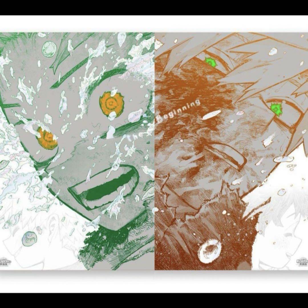 ヒロアカ原画展 A2アートポスター2枚セット【The Beginning