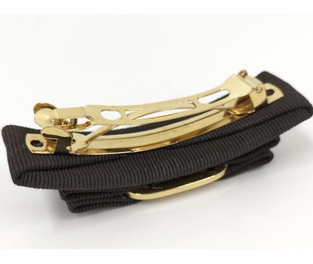 フェラガモ　Ferragamoバレッタ　リボン　ヘアアクセサリー
