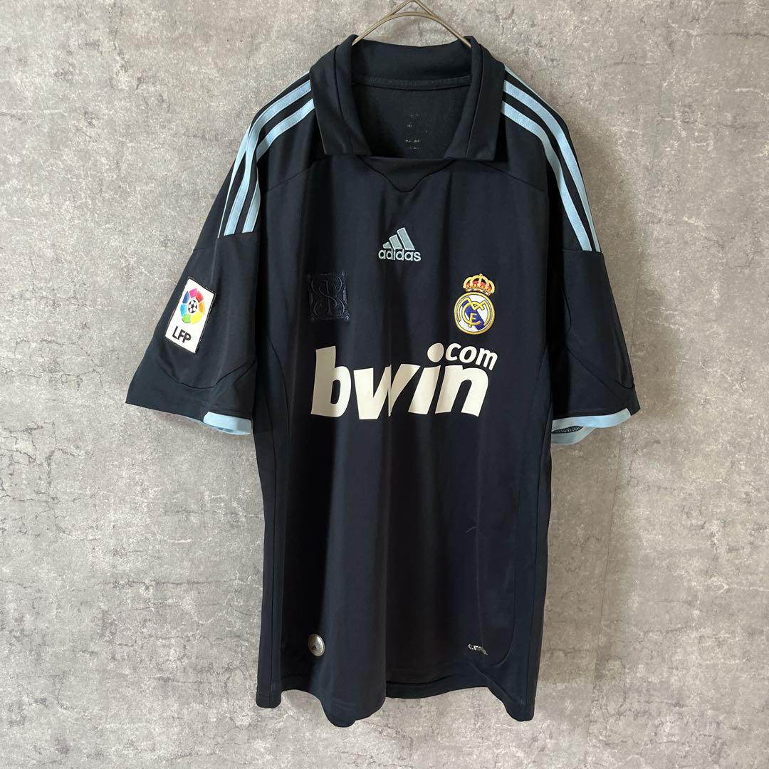 レアル・マドリードadidas ユニフォーム　ゲームシャツ　サッカーＬメンズ程度