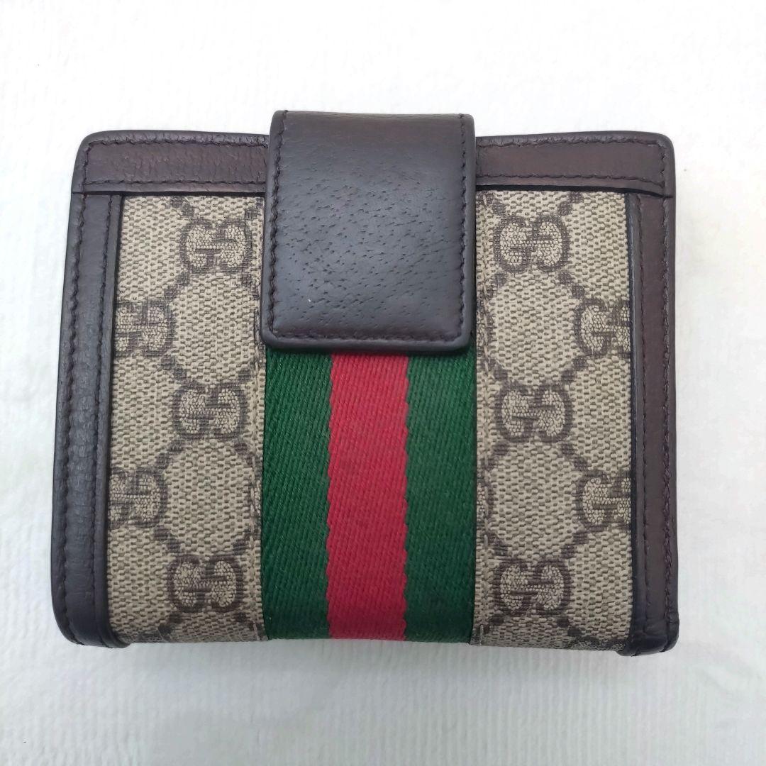 GUCCI オフィディア フレンチフラップウォレット 二つ折り財布