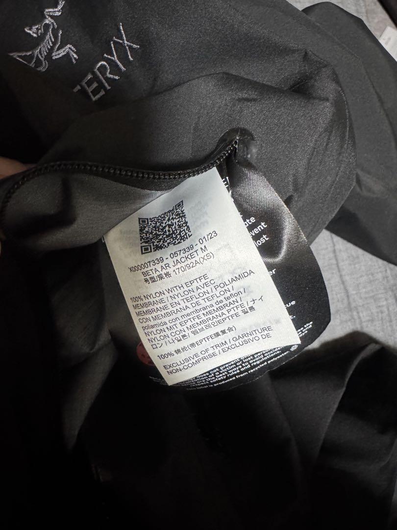 ジャケット・アウター ARC'TERYX Beta AR Jacket Black XS