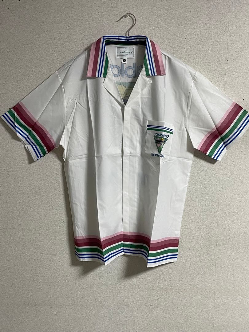 激安正規 【24時間以内発送】カサブランカ 半袖 L シャツCasablanca