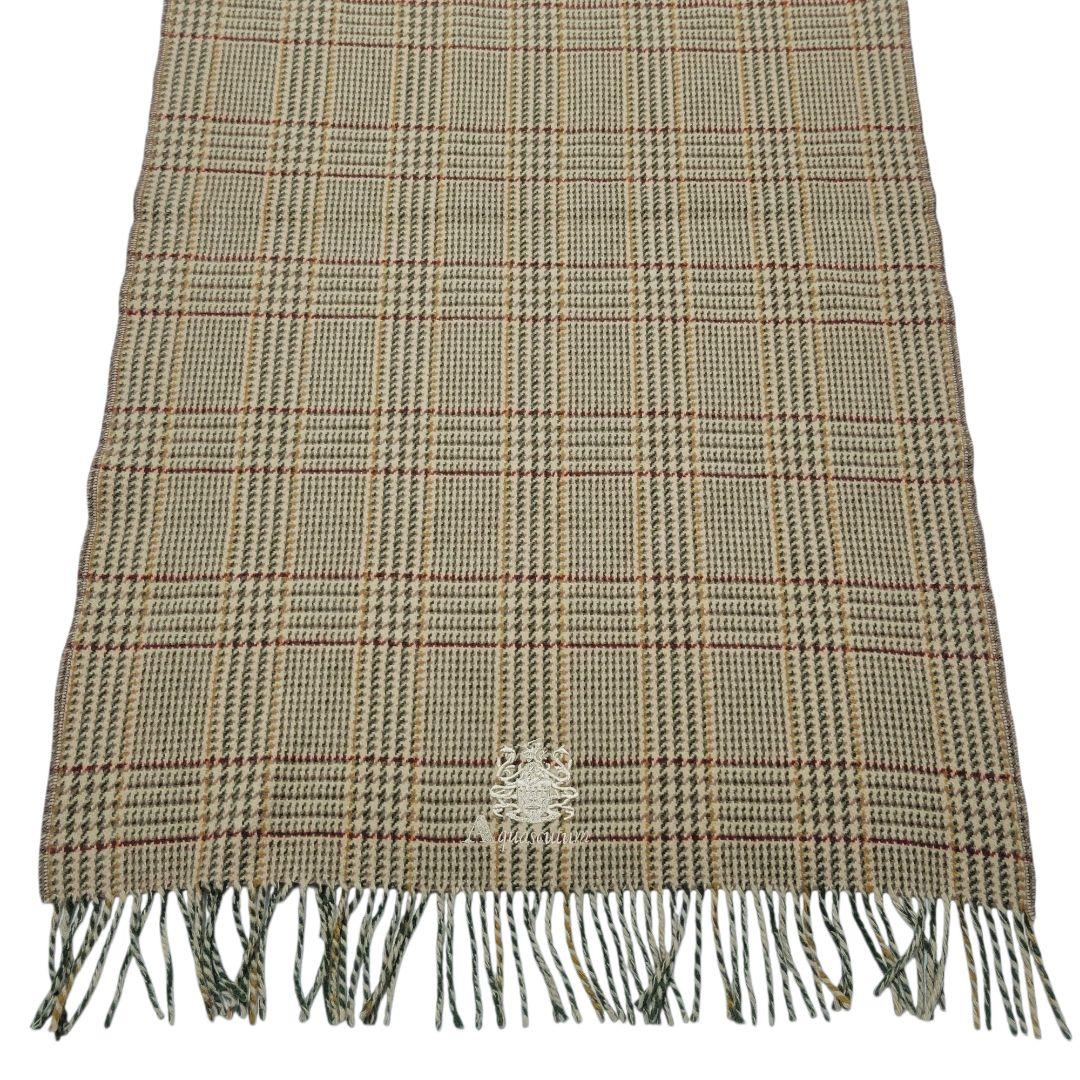 【美品】Aquascutum ブランケット 70×130 膝掛け ウール