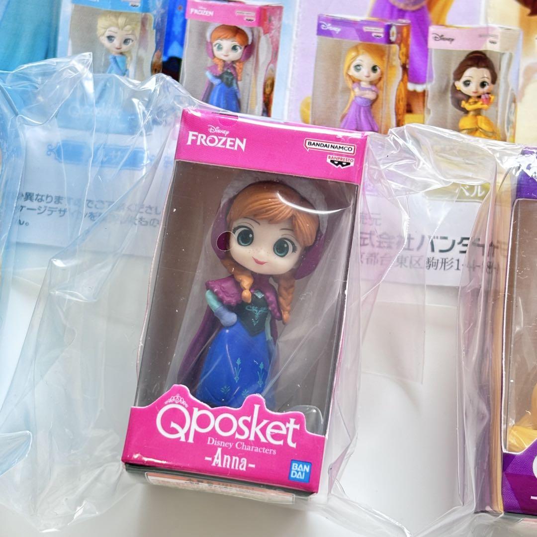 新品 Qposket アナ エルサ ラプンツェル ディズニー プリンセス