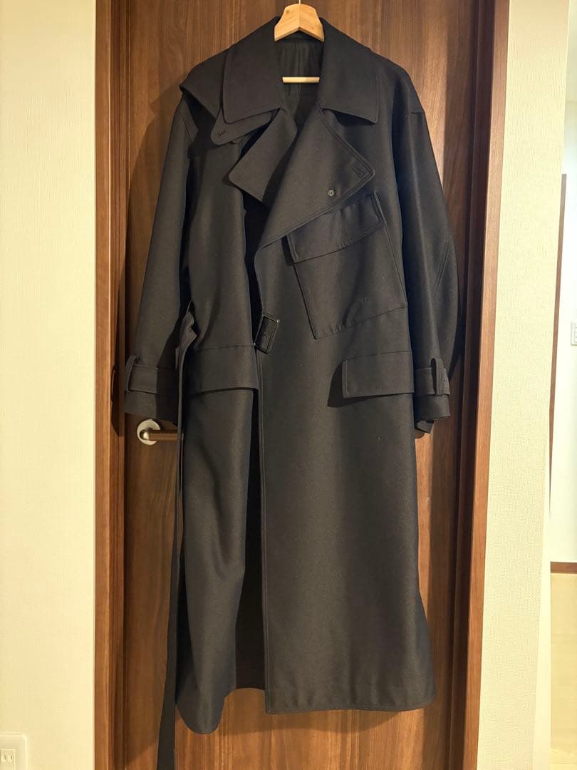YOKE MOTORCYCLE COAT DARK NAVY YOKE MOTORCYCLE COAT DARK NAVY