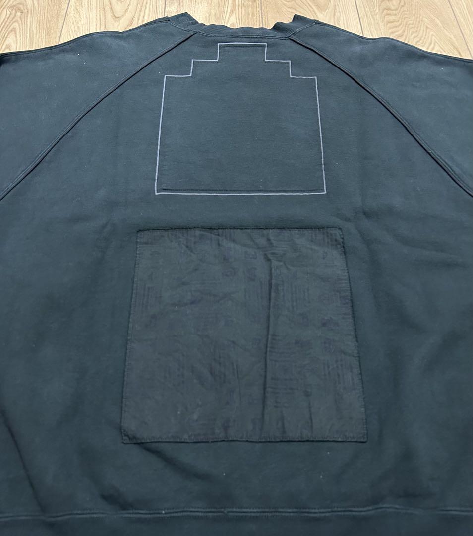 C.E cavempt OVERDYE RAGLAN PIPING SWEAT