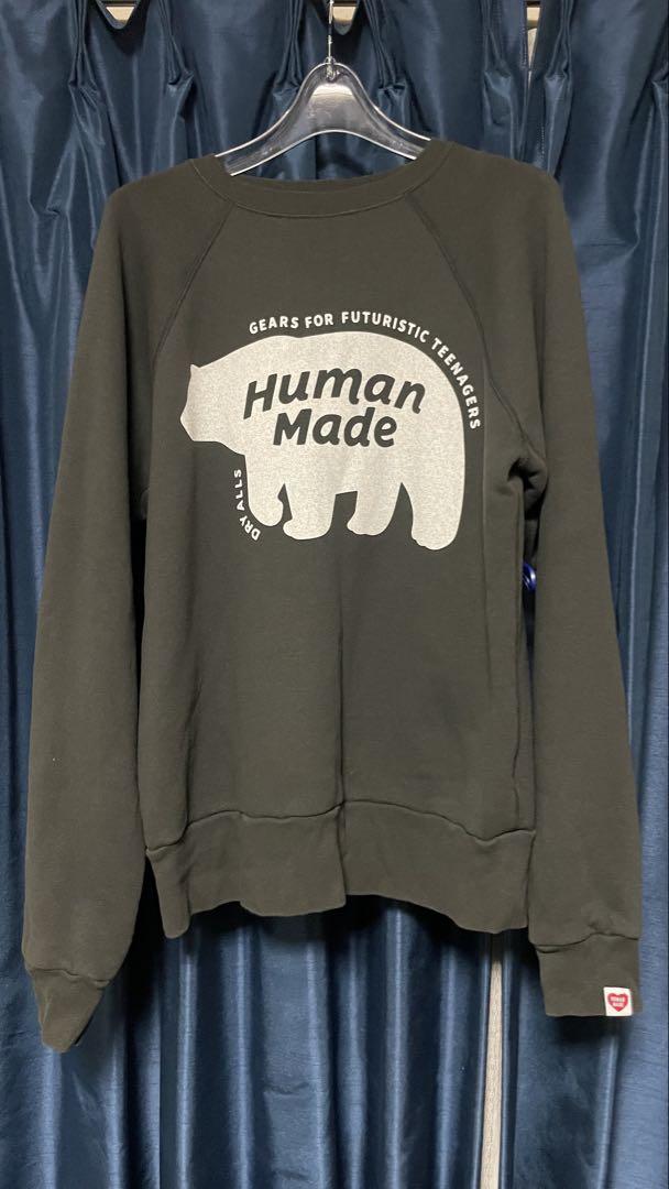 Human Made - Raglan Crewneck Sweatshirt | HBX - Globally