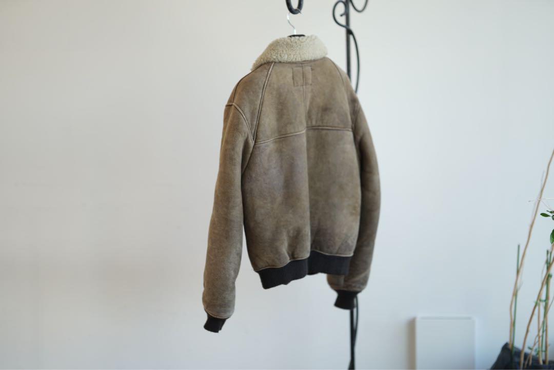 schott B-6 レザー ボア ムートン フライトジャケット 36 ショット