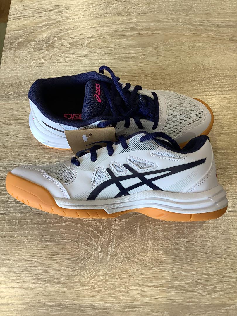アシックス asics バレーボールシューズ jr 21㎝ 紺ピンク 箱無し
